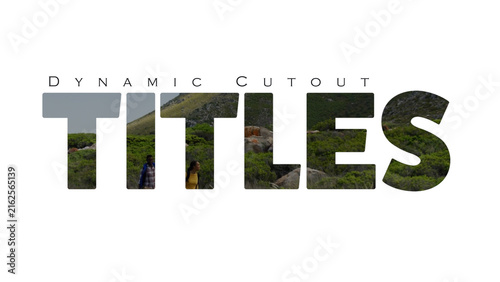 Dynamic Cutout Titles