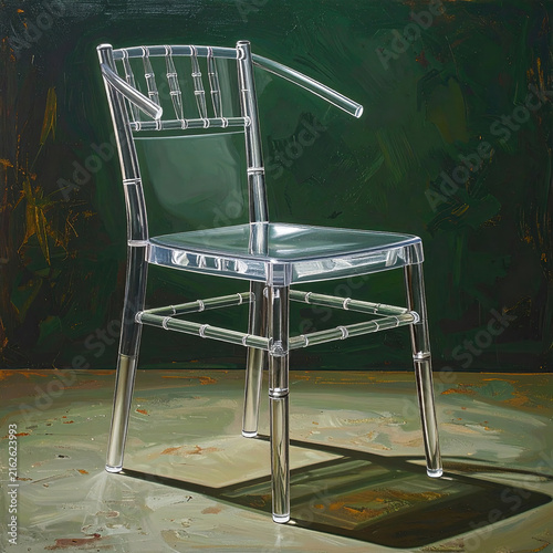 Transparent Chair with Modern Design and Unique Style