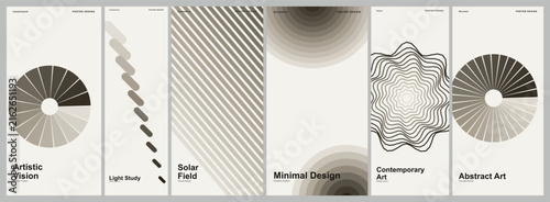 Minimalist Geometric Abstract Vector Design Set With Transparent Background For Modern Branding And Graphic Projects