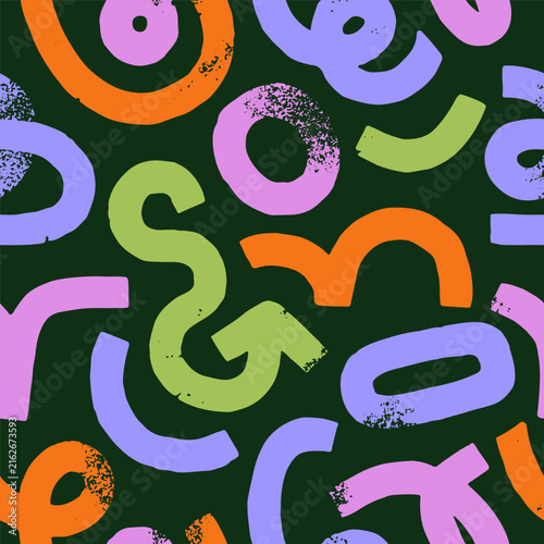 Abstract pattern, seamless background, lines texture design. Seamless abstrac...