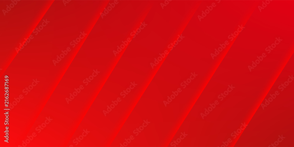 Obraz premium Abstract red geometric background with dynamic diagonal layers