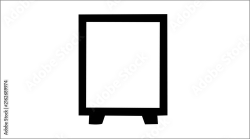 Simple Polaroid Photo Frame Vector
