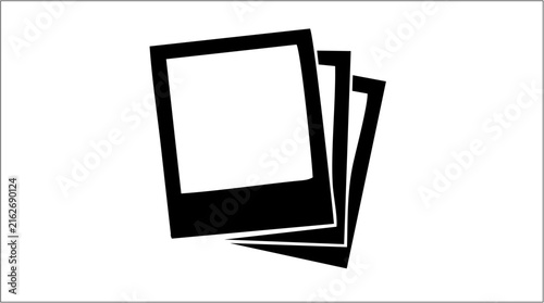 Stacked Photo Frame Pack Vector