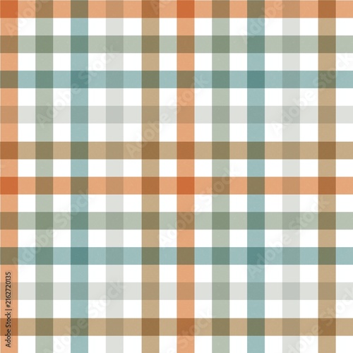 seamless plaid pattern featuring a vibrant geometric check grid.