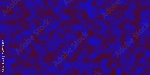 An abstract digital background displaying a mosaic pattern composed of deep shades of blue and rich vibrant purple hues in a pixelated style