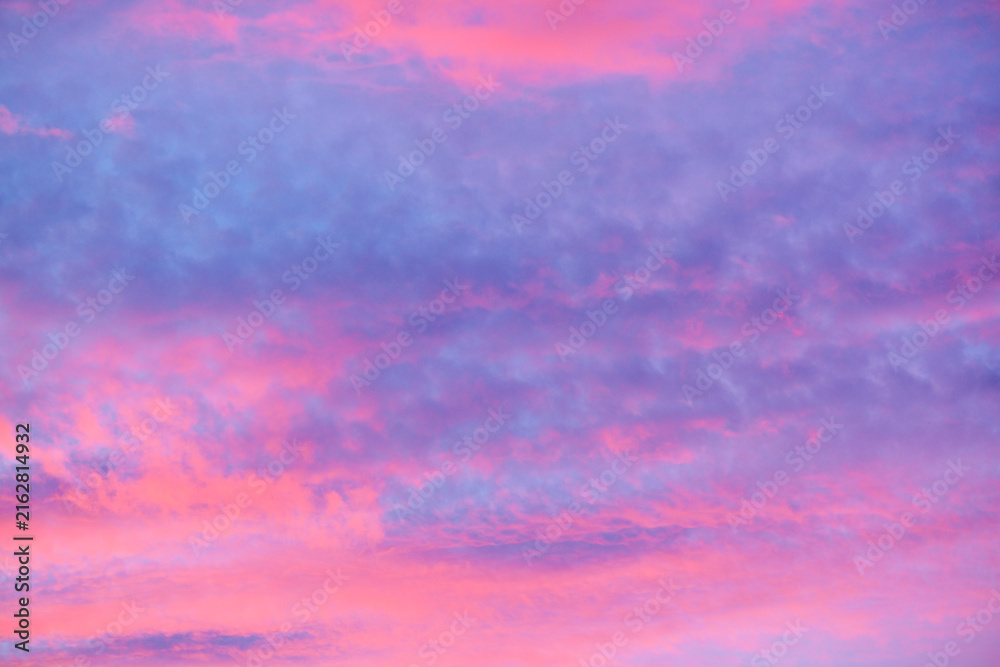 Fototapeta premium Colorful clouds in the sky during sunset