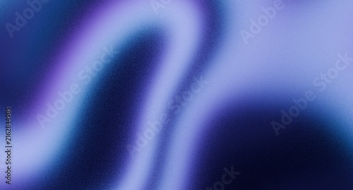 Vibrant Blue Purple Grainy Abstract Wavy Gradient Background