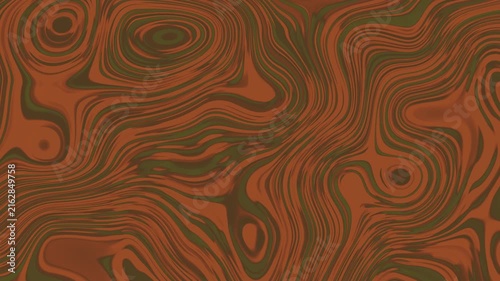 Warm Brown And Bronze Liquid Flow Abstract Motion Background Texture