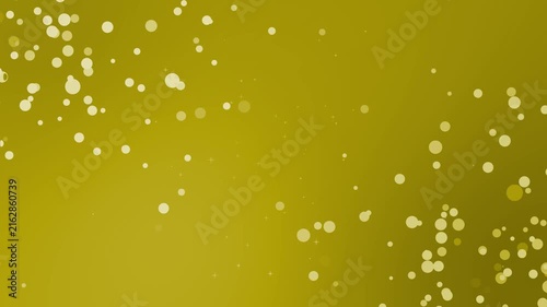 Monochrome scattered bokeh particles confetti background animation