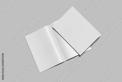 blank magazine mockup