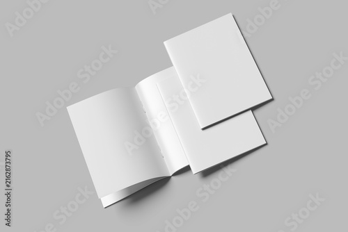 blank magazine mockup