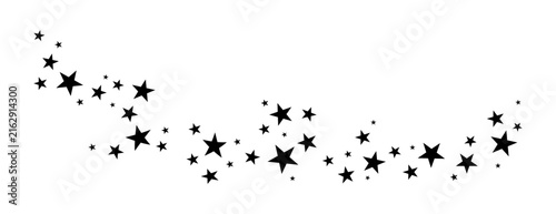 Принти на полотні Star trail background, magic glitter icon