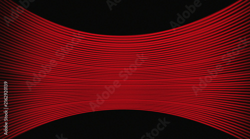 Abstract Horizontal Red Striped Pattern Background