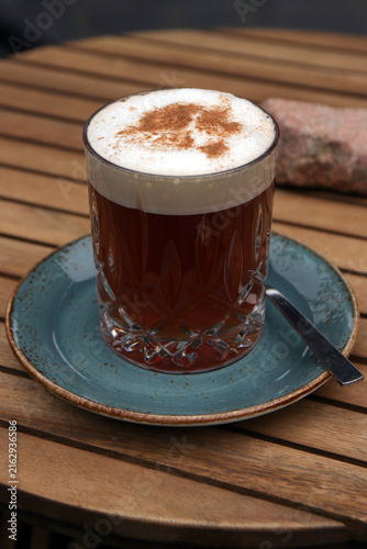 apfel latte mit zimt