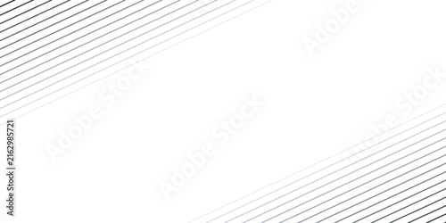 Black oblique straight line background. Masculine dark linear abstract wallpaper. Elegant luxury striped gradient texture. Grey diagonal lines backdrop for flyer, banner, poster, presentation. Vector