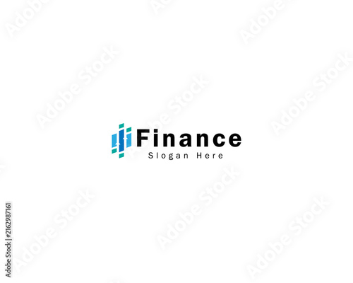 abstract financial growth logo business