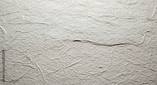 Textured crumpled white paper background close up