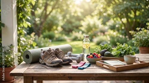Healthy Aging and Longevity Lifestyle Concept