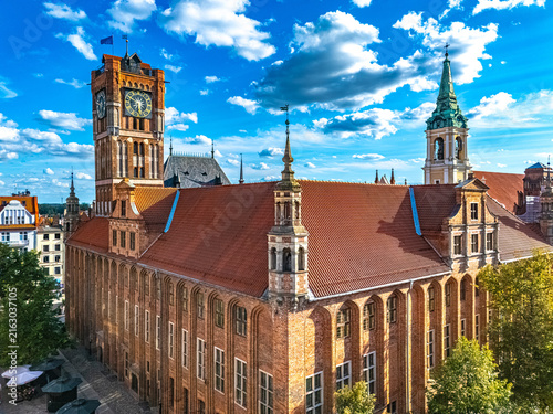 Obraz na płótnie View of Torun in Kuyavian-Pomeranian Voivodeship, Poland
