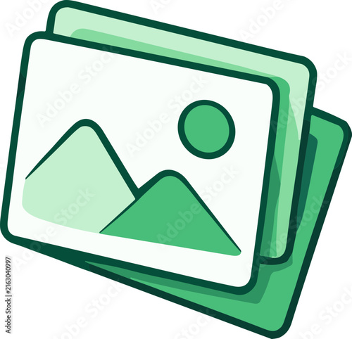 Stack of Images Icon