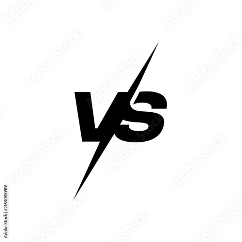 versus or VS logo letters for sports 
