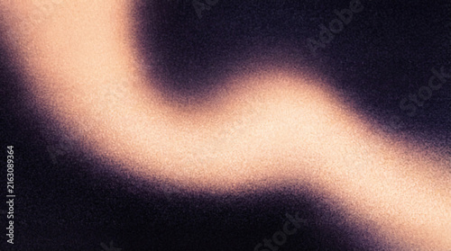 Abstract Peach And Purple Wavy Light Path With Grainy Lo-fi Texture And Cinematic Shadows