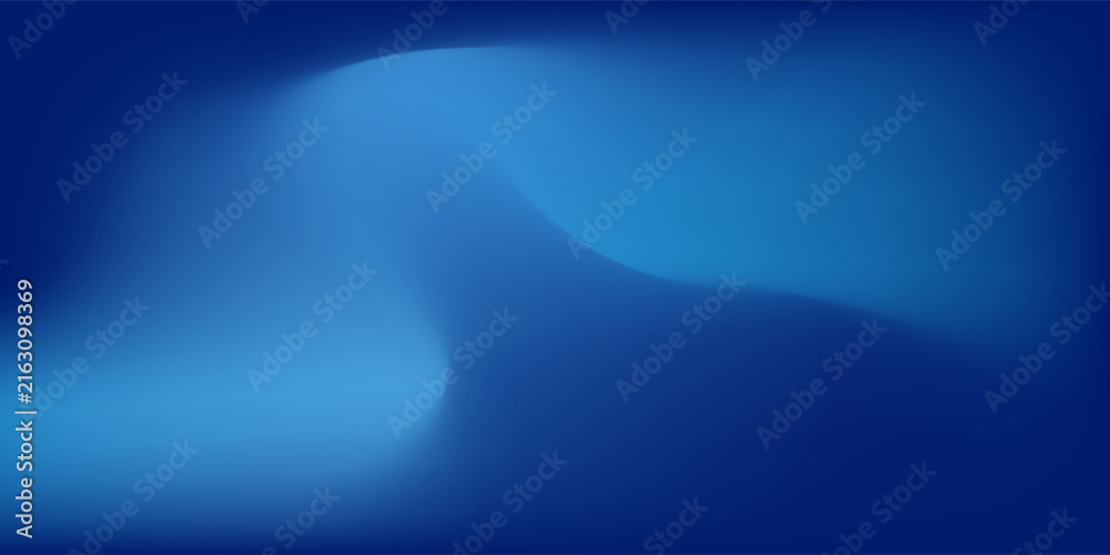 Fototapeta premium Gradient abstract background blue sky ice ink with copy space. Vector eps10