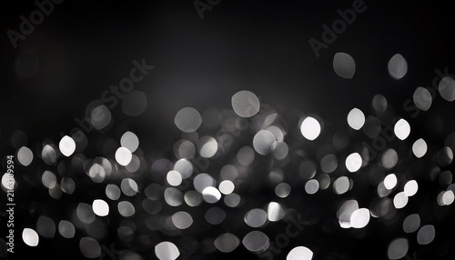 black bokeh backround