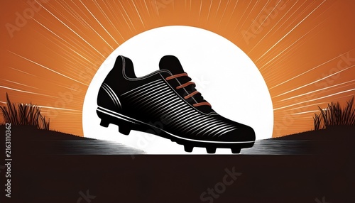 soccer shoes silhouette