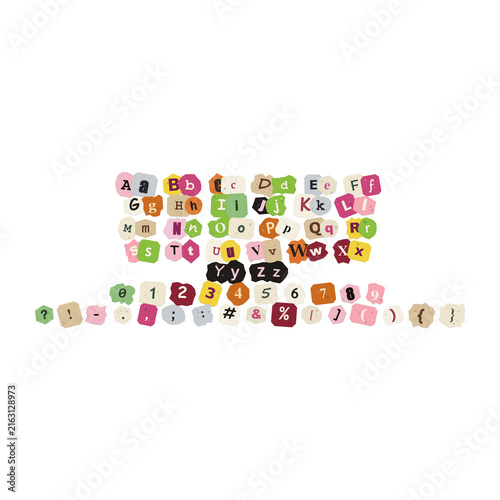 Set of colorful hand drawn hearts and flowers for valentine's day
