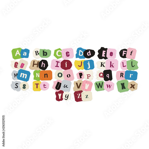 Colorful number and math symbols set for kids learning