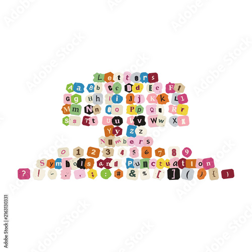 Colorful pyramid of cute cartoon animals stacked together