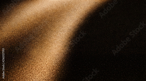 Textured Metallic Copper Surface With Dramatic Light And Shadow Highlights