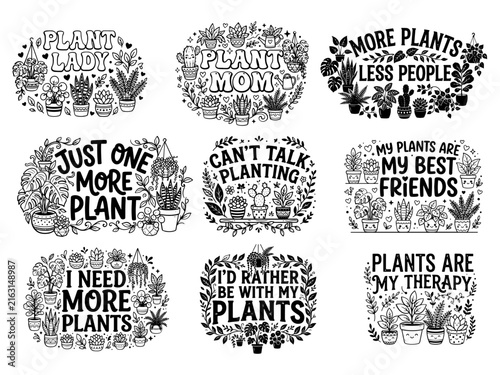 Funny Plant Lover SVG