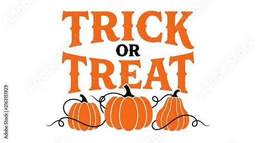 Festive halloween typography with pumpkins and string lights for autumn celebrations