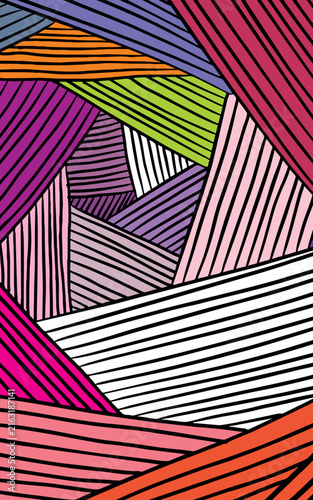 colorful striped background