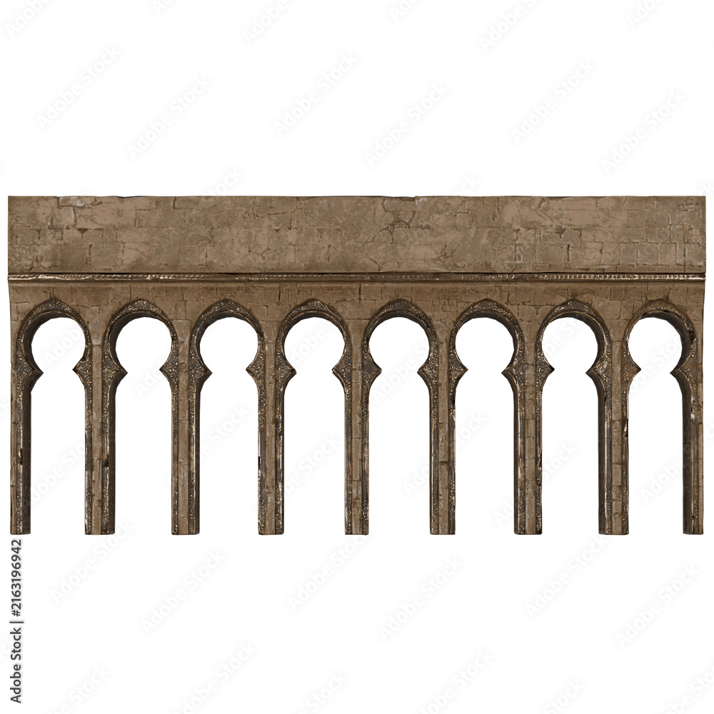 Fototapeta premium Stone Architectural Arcade Ancient Arch Column