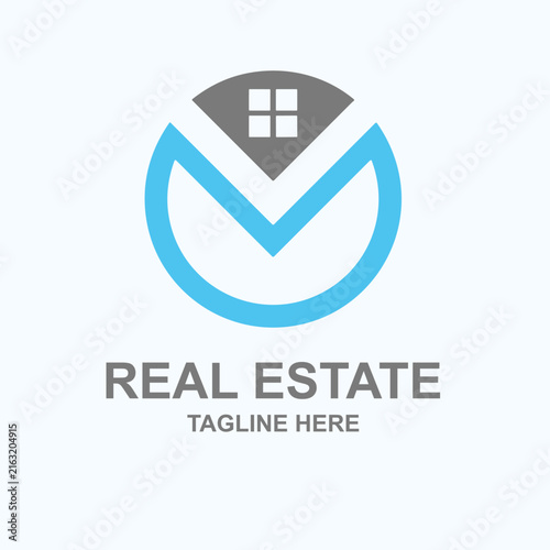 Modern Business Logo Vector Design for Company Identity, Technology, Medical, Web, Internet, and House Icon Symbol Illustration