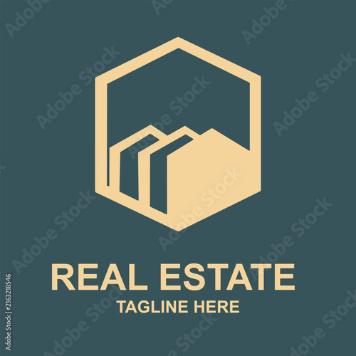 Modern House Logo Design for Business, Real Estate and Construction Company, Vector Home Icon, Architecture Building Symbol, Professional Property Brand Illustration