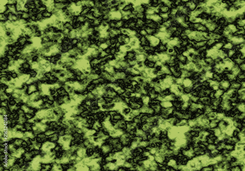 Quadro su tela Dark green and yellow grunge texture background
