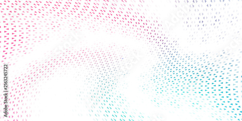 Seamless halftone triangle pattern. Random vector noise texture