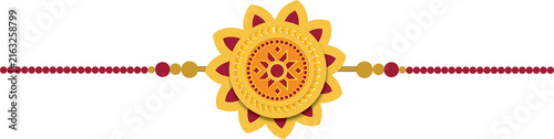 Rakhi Illustration , Elegant Indian Raksha Bandhan Festive Designs , happy raksha bandhan