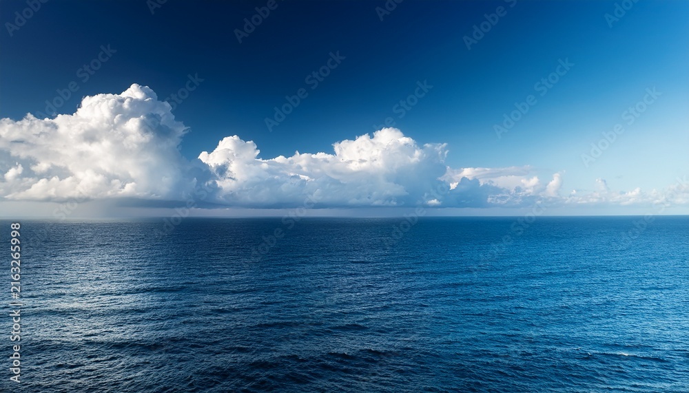 Fototapeta premium clouds over the ocean