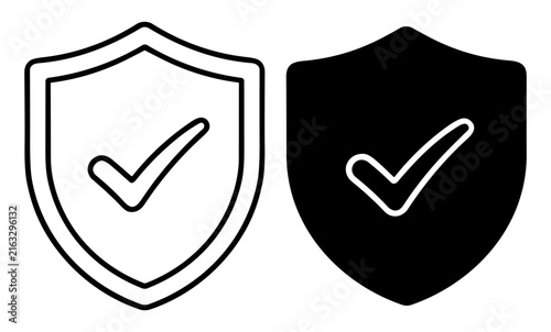Folded map icons with marked location and route in black and white styles on transparent background