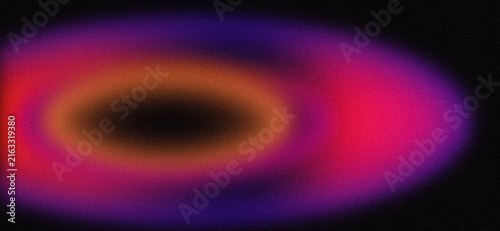 Fotografie Vibrant neon pink purple and orange abstract gradient background with glowing or