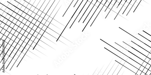 Abstract Black Random Diagonal Lines Vector Illustration Design on White Background with Dynamic Geometric Strokes, Irregular Linear Patterns, Bold Monochrome Elements, Modern Minimalist Composition.