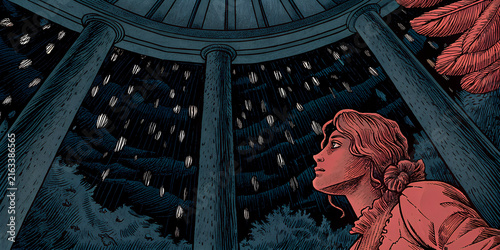 Gaze into the Cosmic Rotunda