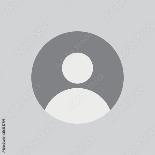 Fotografie Vector flat illustration in grayscale