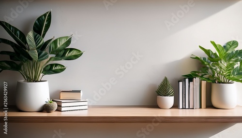 cozy minimalist home decor shelves displaying houseplants and books zoom virtual background cozy interior backdrop living room background virtual meetings