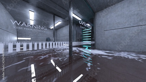 Tapety artystyczne エントランスホール 3DCGレンダリング 